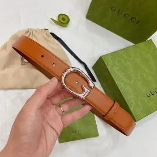 Gucci Horsebit 1955 ট্যান চামড়ার বেল্ট