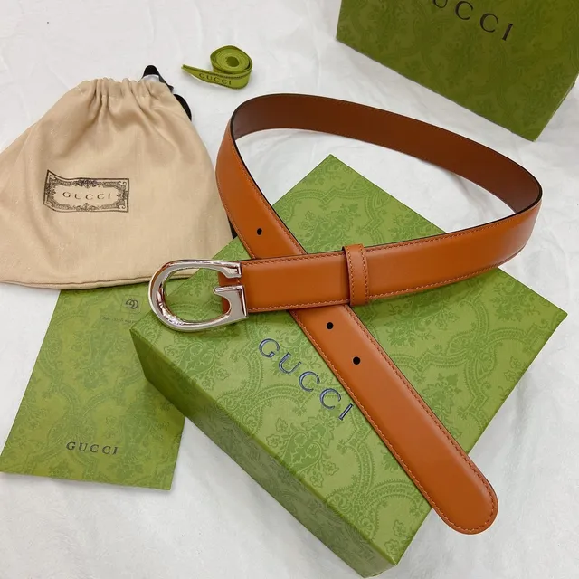 Gucci Horsebit 1955 Tan Leather Belt 8