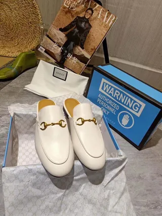 Gucci Horsebit 1955 cuir blanc Horsebit loafer 3