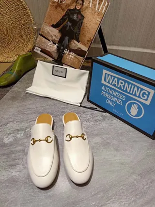 Gucci Horsebit 1955 cuir blanc Horsebit loafer 4