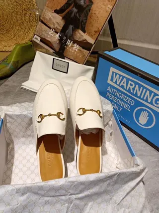 Gucci Horsebit 1955 cuir blanc Horsebit loafer 6