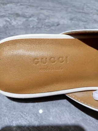 Gucci Horsebit 1955 cuir blanc Horsebit loafer 8