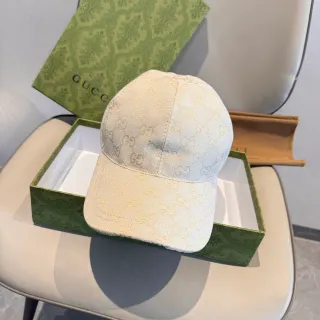 古驰 Monogram 提花棒球帽