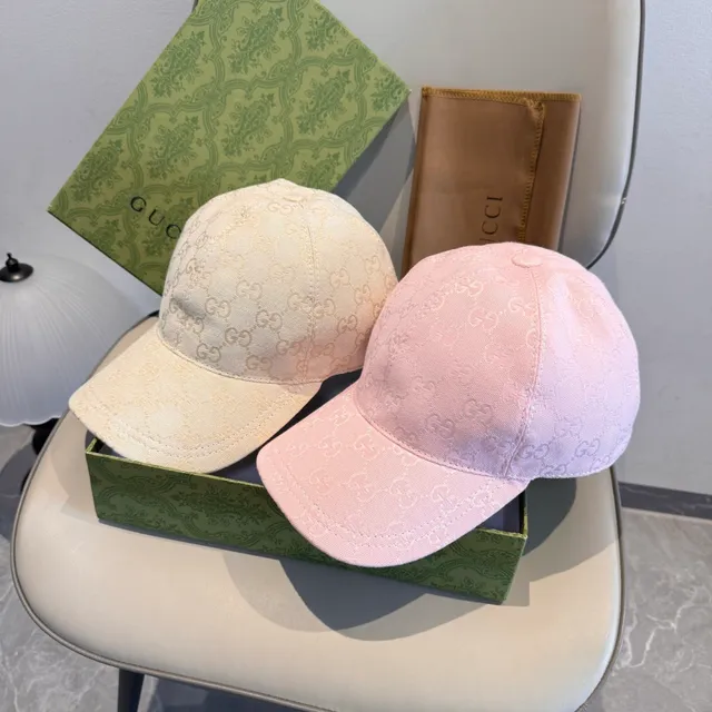 Gucci Monogram Jacquard Baseball Cap 2
