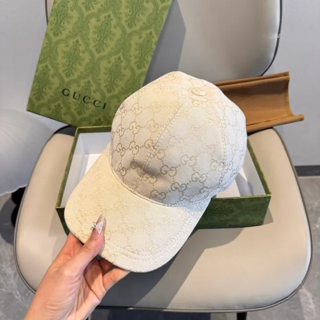 Gucci Monogram Jacquard Baseball Cap 7