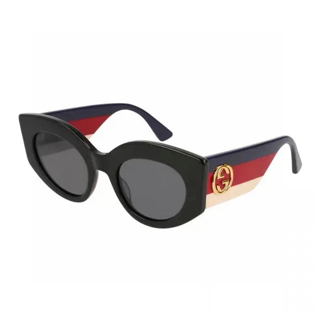 Gucci Screener Tortoiseshell and Web Stripe Sunglasses 3