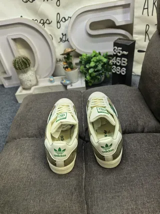 Gucci Tennis 1977 GG Monogram Toile Rayures Web Vert Sneakers Lifestyle 8