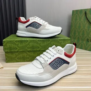 Gucci Tennis 1977 Blanco Beige Marino Rojo Zapatillas Lifestyle