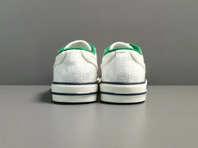 Gucci Tennis 1977 Blanc Vert Rouge Rayures Web Sneakers Lifestyle 17