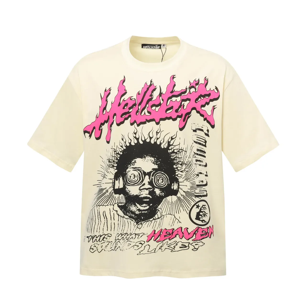 Hellstar Graphic Flame Logo Oversized T-Shirt 4