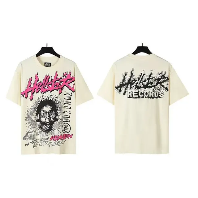 Hellstar Graphic Flame Logo Oversized T-Shirt 13