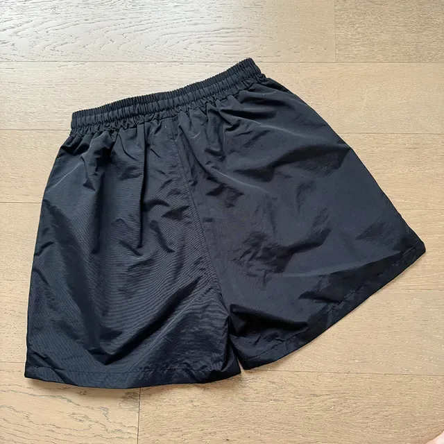 Hellstar Navy White Elastic Waistband Drawstring Closure Shorts 7