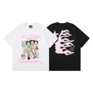 Hellstar Paradise Girls Graphic Oversized T-Shirt