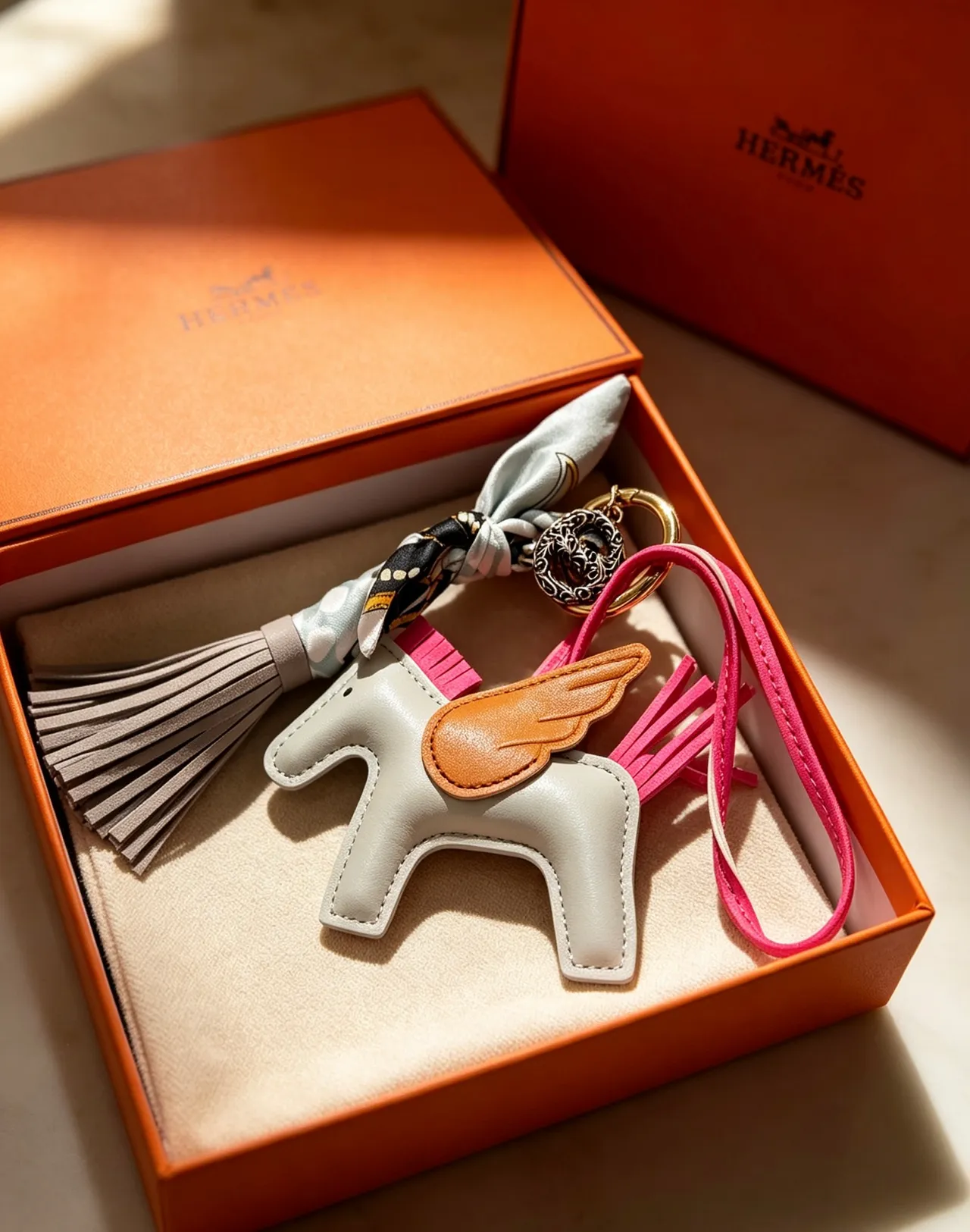 Hermès Marrom Rosa Couro Granulado Alça Superior Bolsa Boston 3