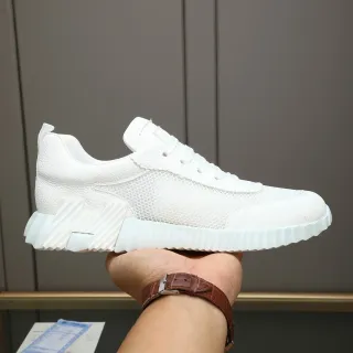 Hermès White Sculpted Sole Lifestyle Sneaker