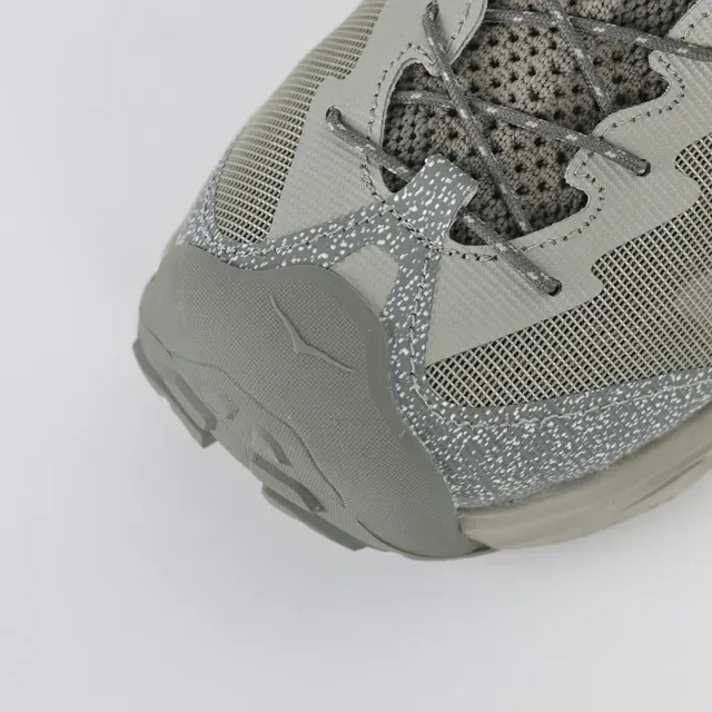 Hoka Beige Gris Mesh-et-Synthétique Hybride Supérieur Médiasol Sculpté Amorti Sneakers 5