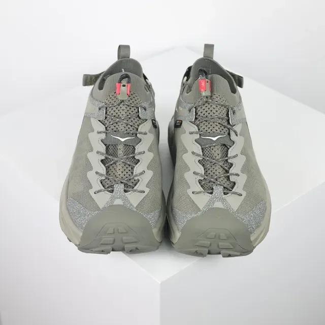 Hoka Beige Gris Mesh-et-Synthétique Hybride Supérieur Médiasol Sculpté Amorti Sneakers 8