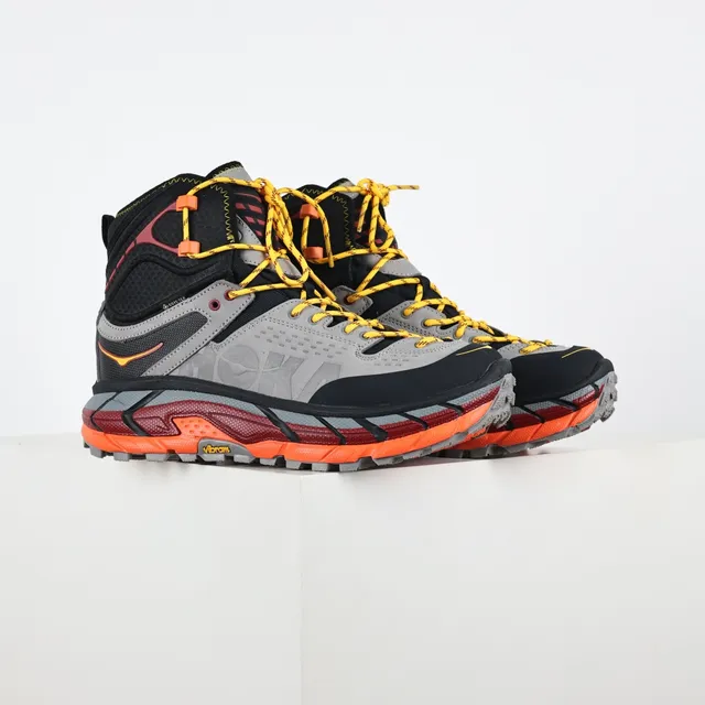 Hoka 灰橙 高帮 GORE-TEX 防水 徒步靴 3