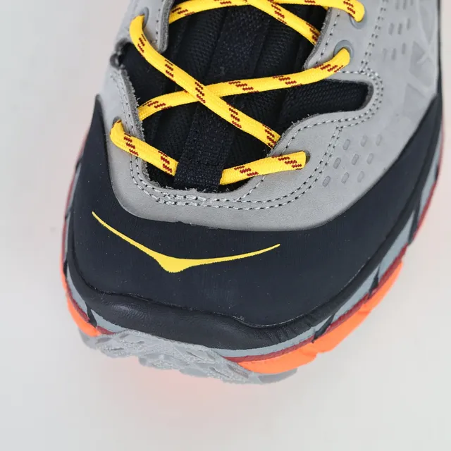 Hoka 灰橙 高帮 GORE-TEX 防水 徒步靴 5