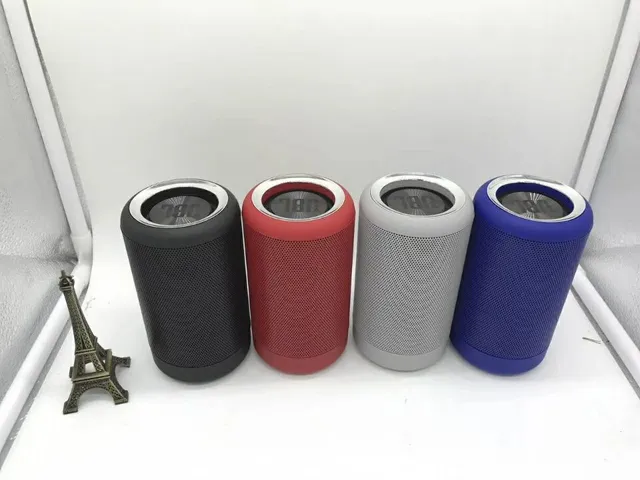 JBL Flip 5 लाल नीली गोलाकार जल-प्रतिरोधी पोर्टेबल स्पीकर 5