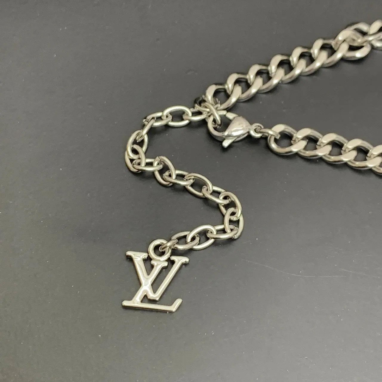 Louis Vuitton Flower Monogram Enamel Charm Bracelet 9