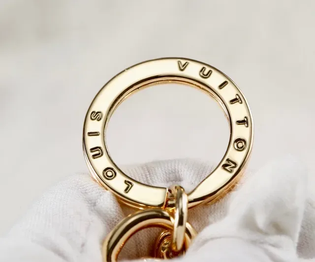 Louis Vuitton Gold Pink Hardware Enamel Charms Bracelet 4