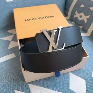 Louis Vuitton LV Initiales दो तरफा चमड़ी की बेल्ट