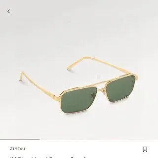 Louis Vuitton LV Rise Metal Square Sunglasses