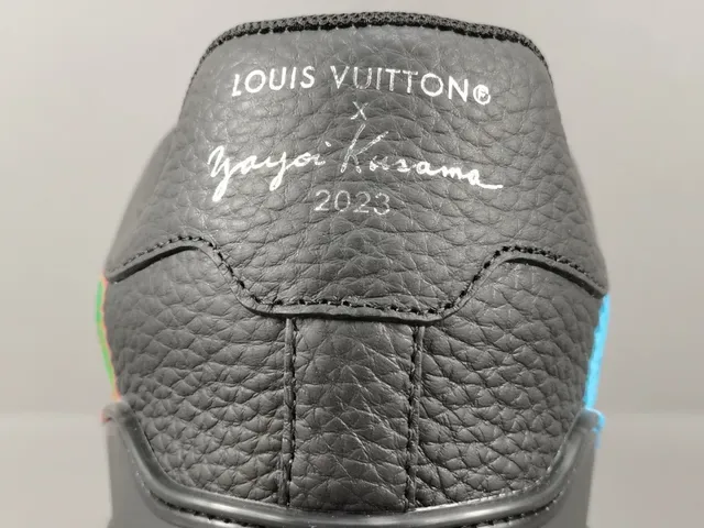 Louis Vuitton LV Trainer Black Graphic Appliqué Lifestyle Sneakers 6