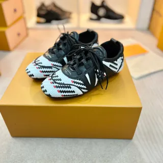 Louis Vuitton LV Trainer White Black trama canastra trançada superposições de couro superior tênis lifestyle