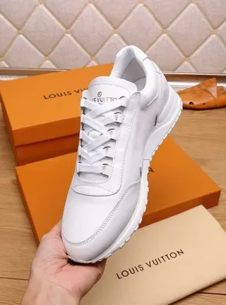 Louis Vuitton LV Trainer White Leather Low-Top Lifestyle Sneakers 4