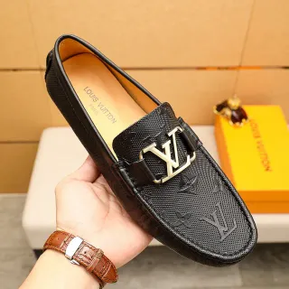 Louis Vuitton মোনোগ্রাম ক্যানভাস সোনালি বাকেল লুফার