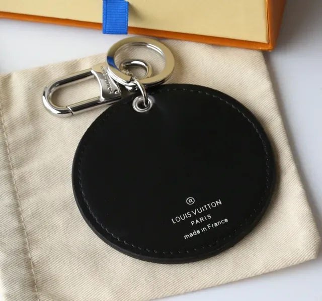 Louis Vuitton Monogram 帆布 棕黄 圆形托特包 钥匙包 2