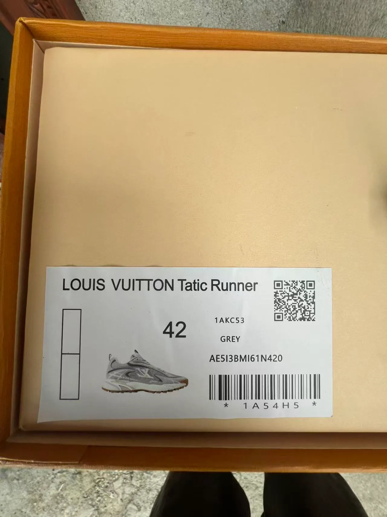 Louis Vuitton Run Away Gray Mesh-Suede Chunky Sneakers 11