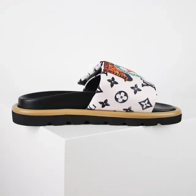 Louis Vuitton Run Away Monogram Slide Slippers 7