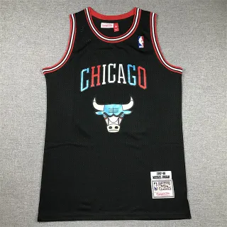 Mitchell & Ness Hardwood Classics 1997–98 Michael Jordan Chicago Bulls Black Jersey