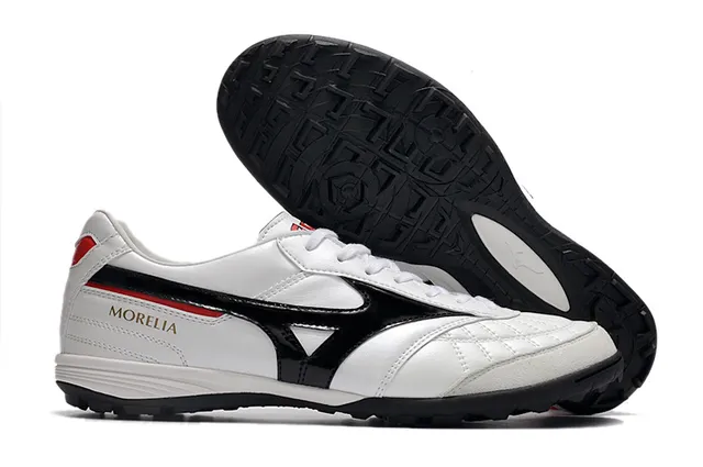 Mizuno Morelia White Blue Red Indoor Soccer Shoes 12