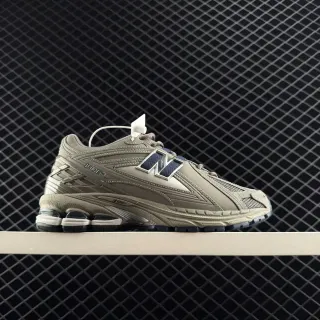 New Balance 1906R বেইজ নেভি রেট্রো আর্কাইভ রানার লেয়ার্ড সিন্থেটিক/মেশ উপর লাইফস্টাইল স্নিকার্স