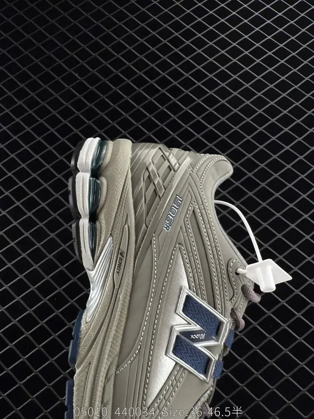 New Balance 1906R Beige Navy Retro Archive Runner Superior sintético/malla en capas Zapatillas lifestyle 4