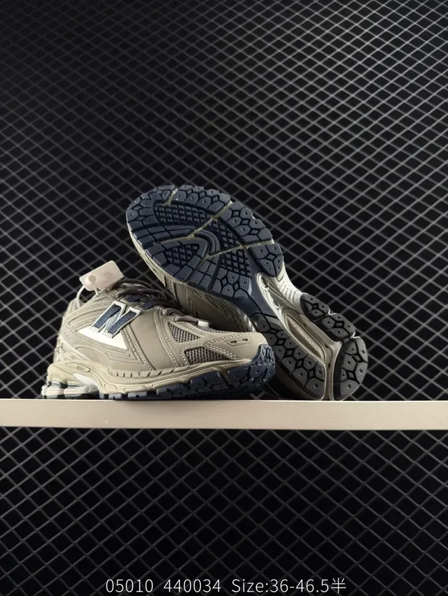 New Balance 1906R Beige Navy Retro Archive Runner Superior sintético/malla en capas Zapatillas lifestyle 5
