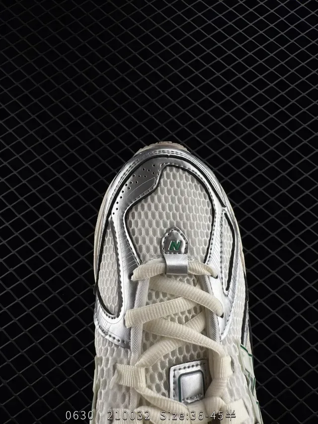 New Balance 2002R White Gray Green Lifestyle Sneakers 2