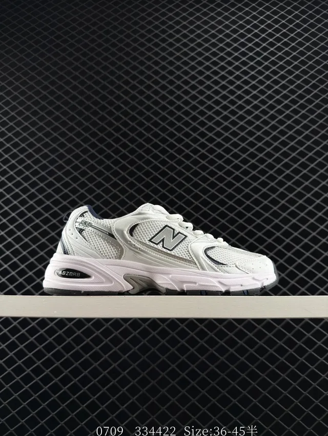 New Balance 530 Sneakers Chunky Blanches Grises Noires 6