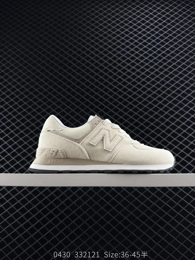 New Balance 574 Zapatillas lifestyle beige de ante 6