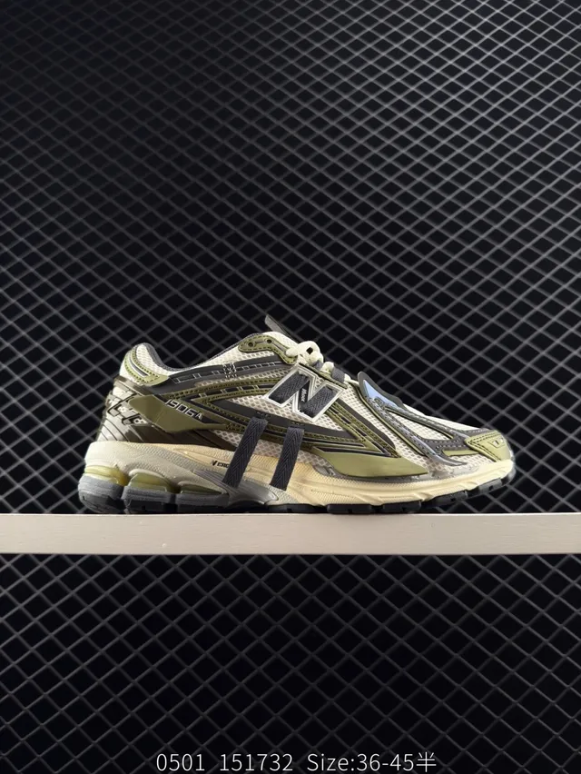 New Balance 906 Olive Beige zapatillas con suela gruesa 4