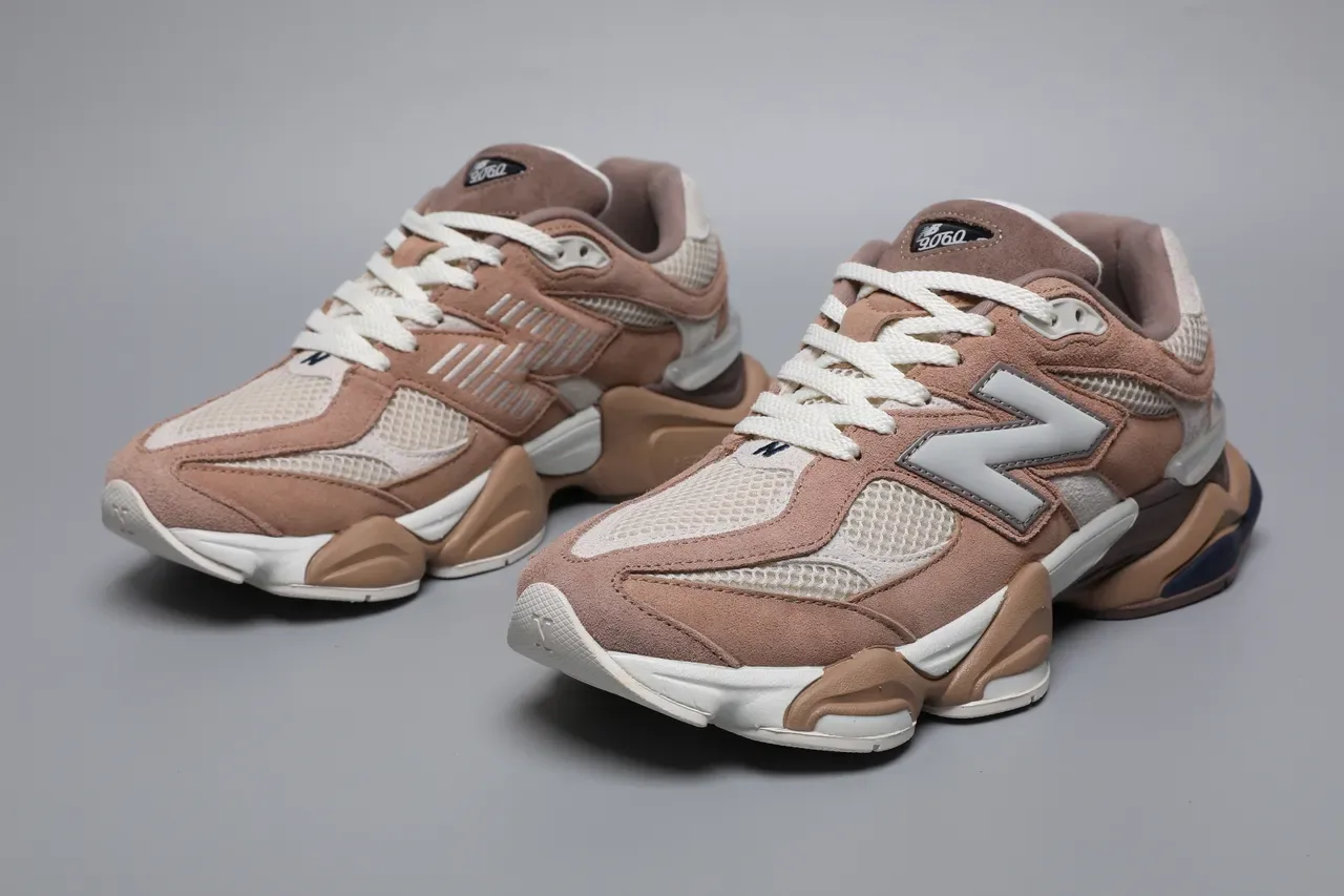 New Balance 9060 Dusty Rose and Off-White أحذية رياضية للأسلوب الحياتي 5