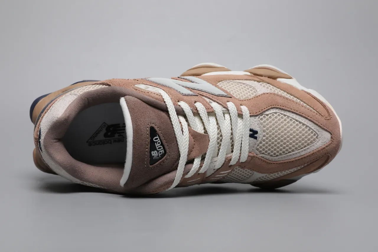 New Balance 9060 Dusty Rose and Off-White أحذية رياضية للأسلوب الحياتي 7