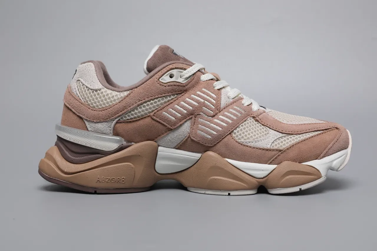 New Balance 9060 Dusty Rose and Off-White أحذية رياضية للأسلوب الحياتي 8