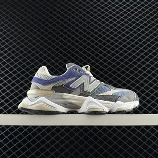 New Balance 9060 Gris Violet Chaussures Chunky
