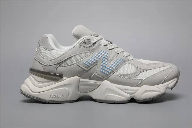 New Balance 9060 हल्का ধূসর ফ্রস্টেড ব্লু লাইফস্টাইল স্নিকার্স 8