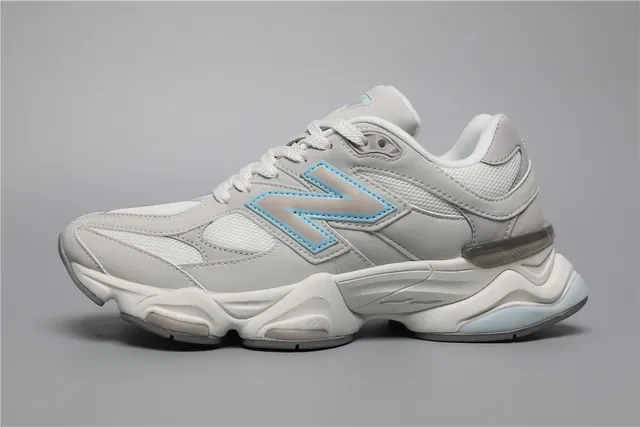 New Balance 9060 हल्का ধূসর ফ্রস্টেড ব্লু লাইফস্টাইল স্নিকার্স 9